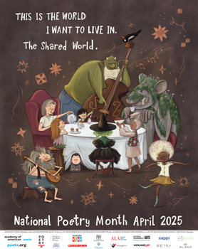 National Poetry Month Poster 2025